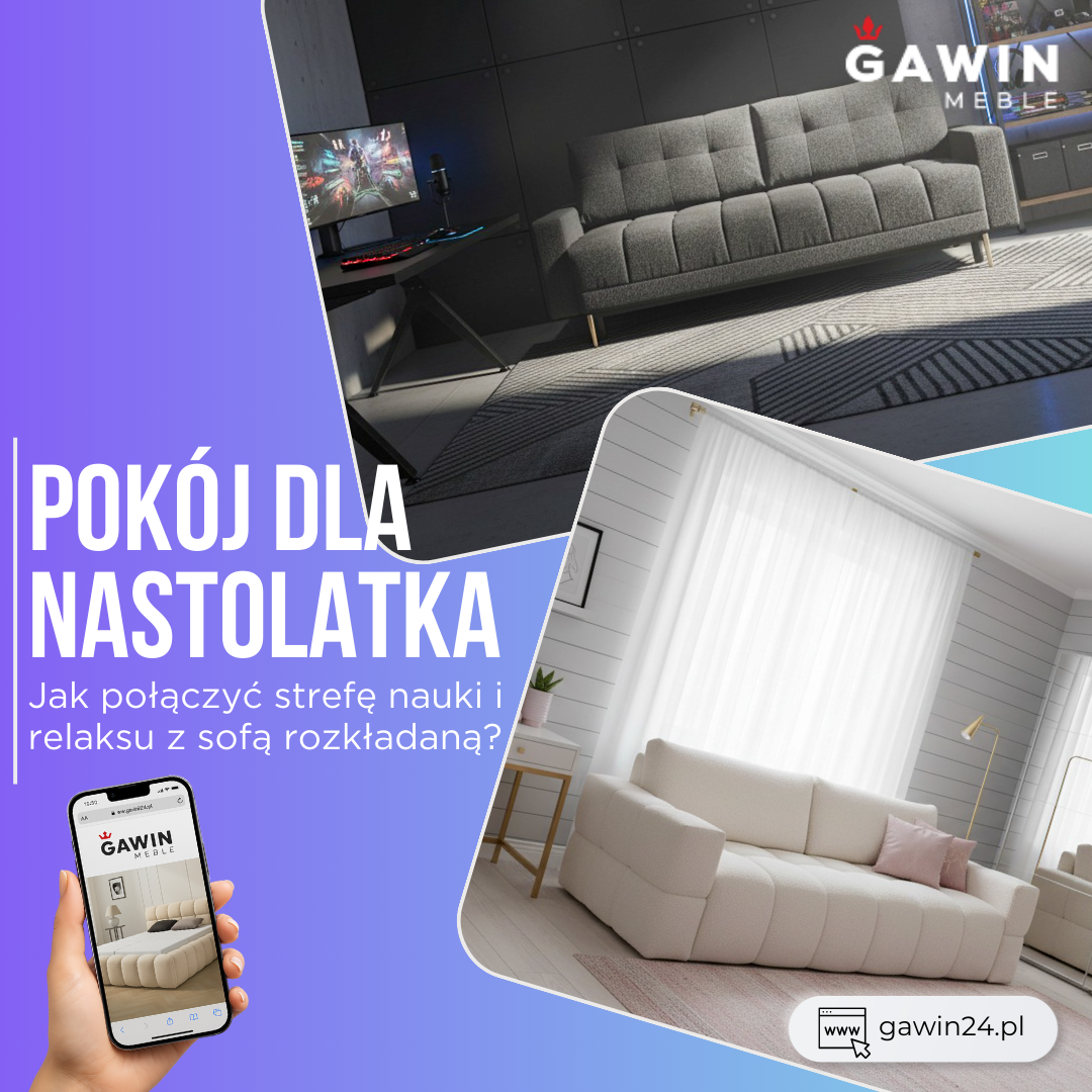 Pokój dla nastolatka: Jak połączyć strefę nauki i relaksu?